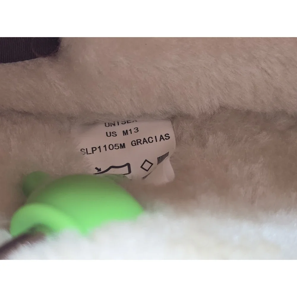 Flojos Unisex Gracias‎ Slipper Slip-Ons Shoes Ivory/Gum Size M13/W14 SLP1105 NEW - Picture 13 of 13